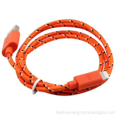 Fabric Braid Driver Download USB Data Cable for iPhone 5/5S